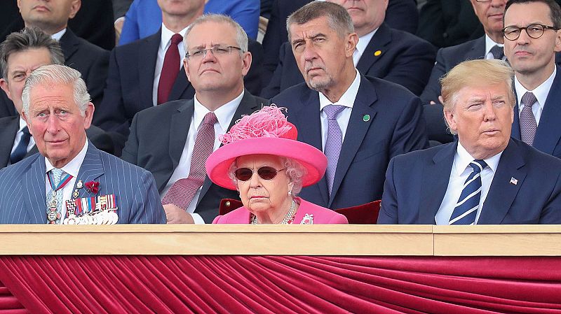 Líderes mundiales rinden homenaje a los protagonistas del desembarco de Normandía en el 75 aniversario del 'día-D'