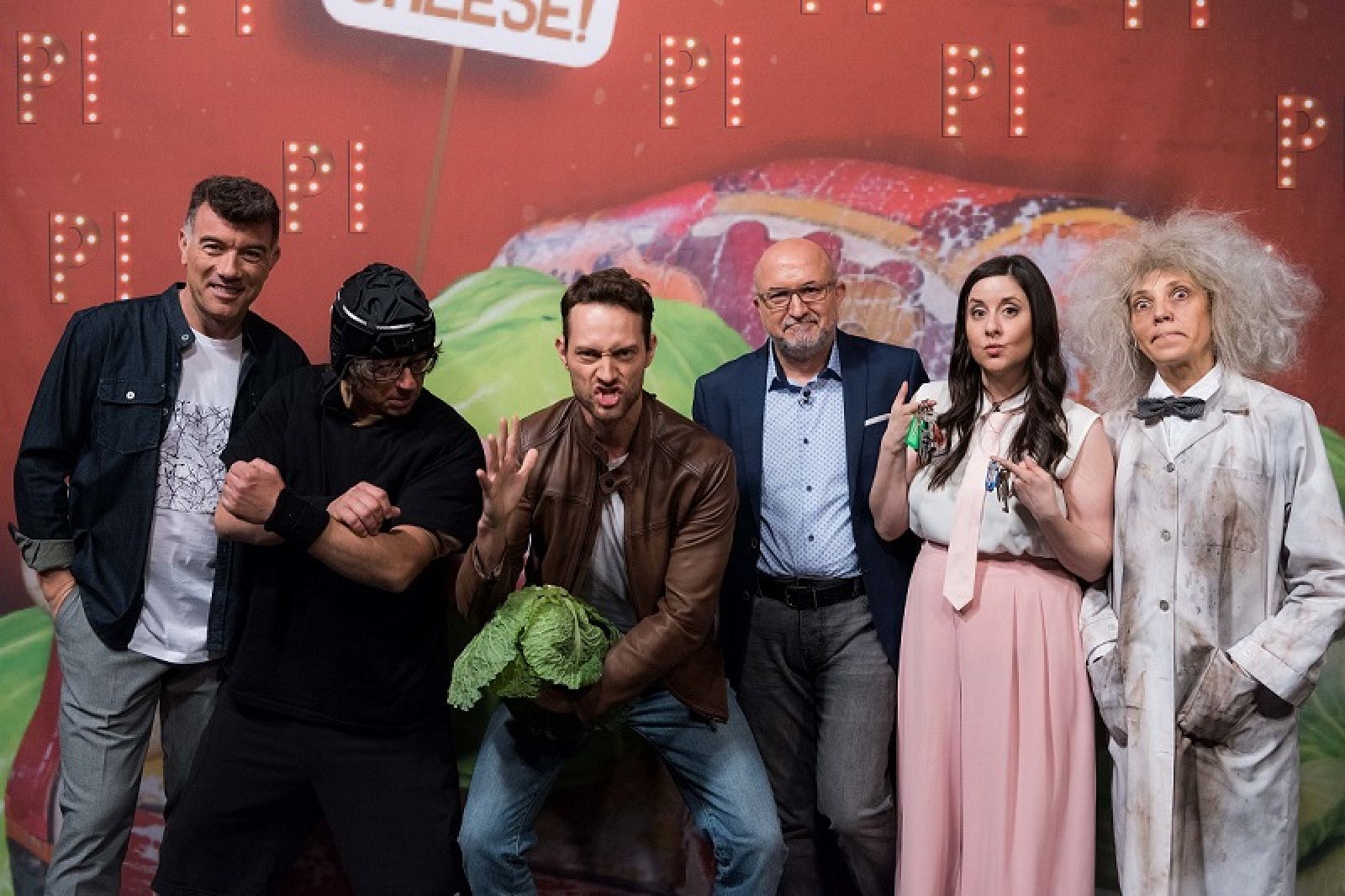 L'equip del 'PI' amb Peter Vives