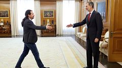 Iglesias lamenta que "desde hace dos semanas" no tiene ningún contacto con Sánchez