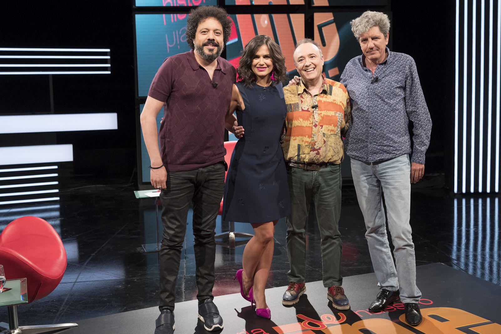 Antonio Dechent, Elena S. Sánchez, Pablo Vega y Carlos Aguilar