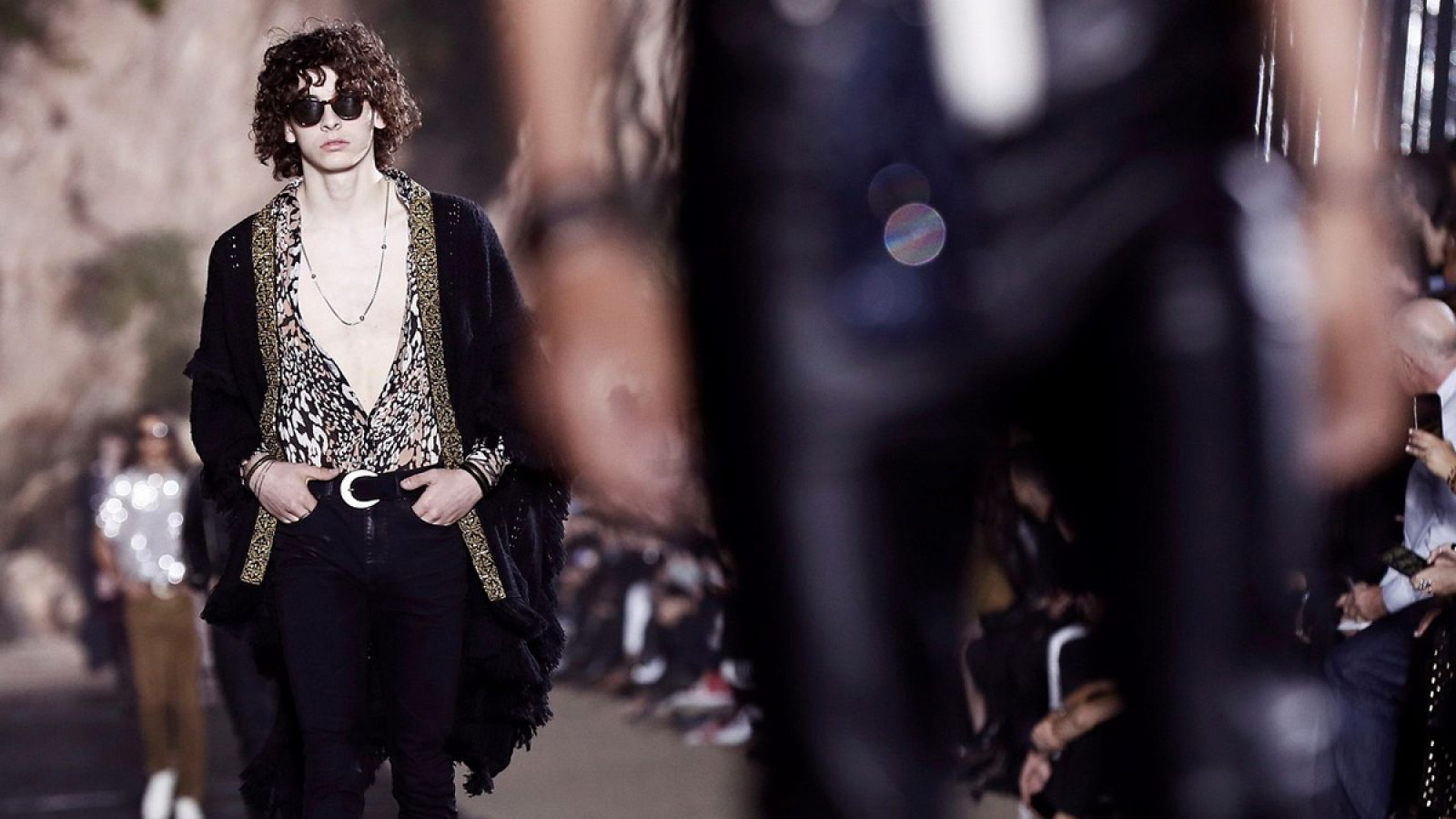 Desfile de Saint Laurent
