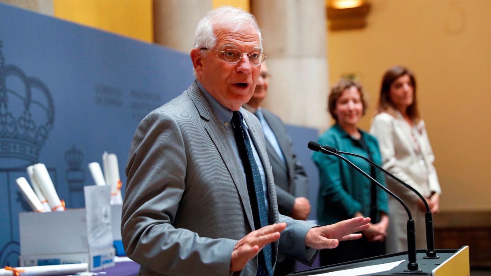 El ministro de Asuntos Exteriores Josep Borrell