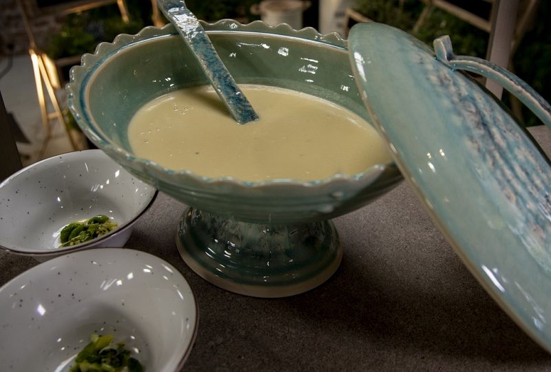 Receta de "vichyssoise" de Dani Garca
