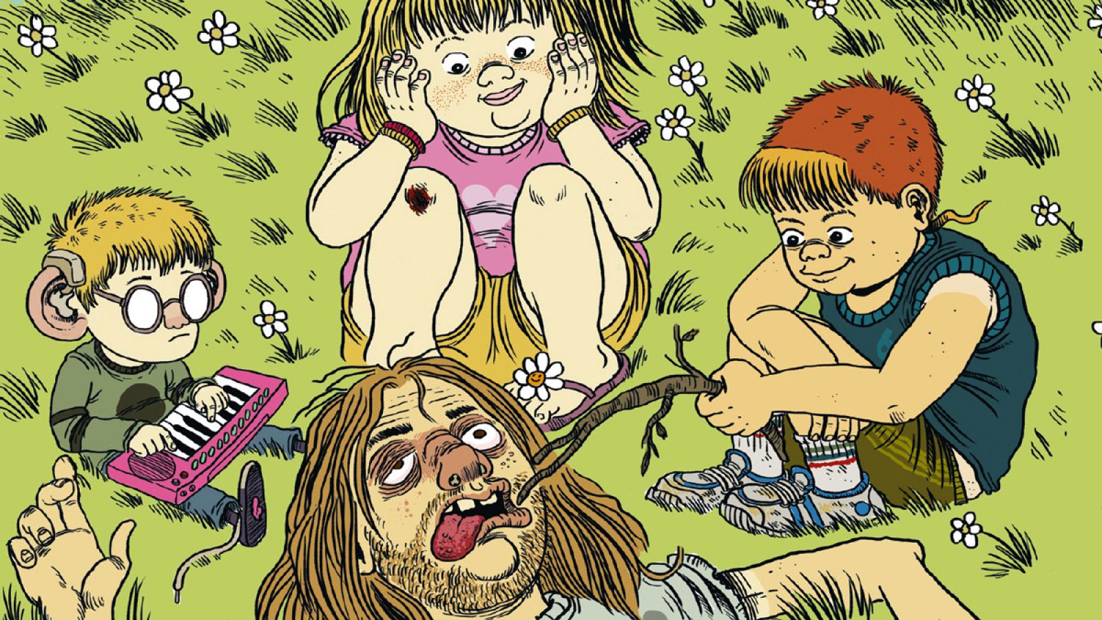 Fragmento de la portada de 'Carne de Cañón'