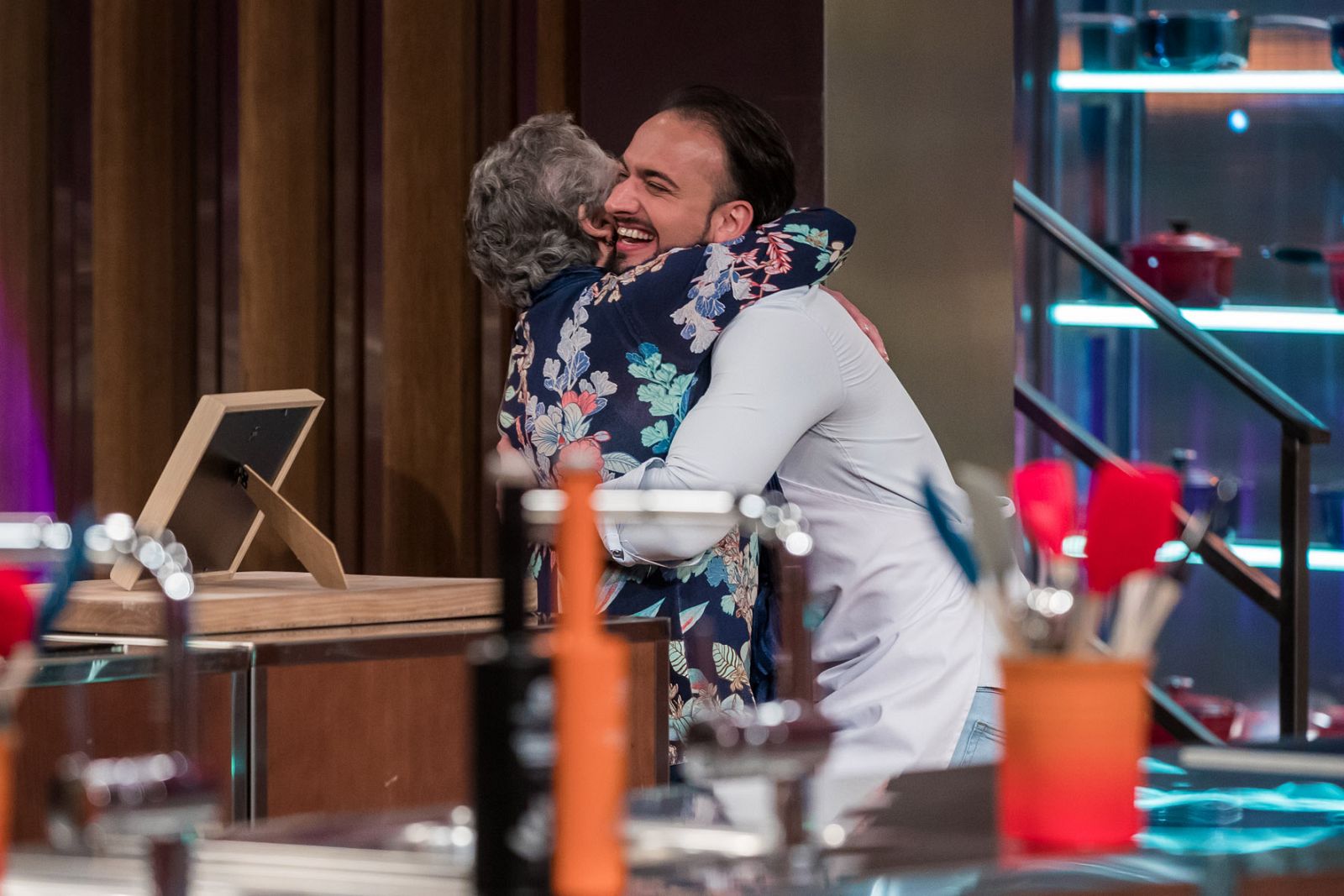 Los aspirantes se reencuentran con sus familiares