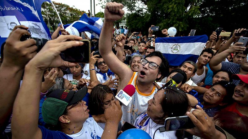 El Gobierno de Daniel Ortega libera a los principales líderes de las protestas opositoras en Nicaragua