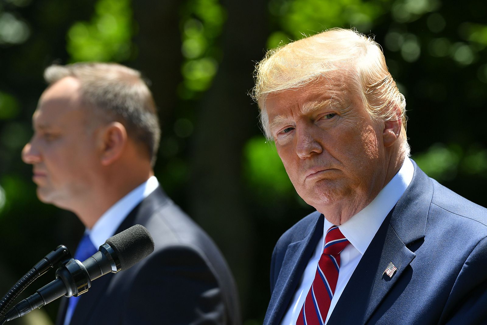 El presidente estadounidense ha trasladado su intención de construir una base militar en Polonia