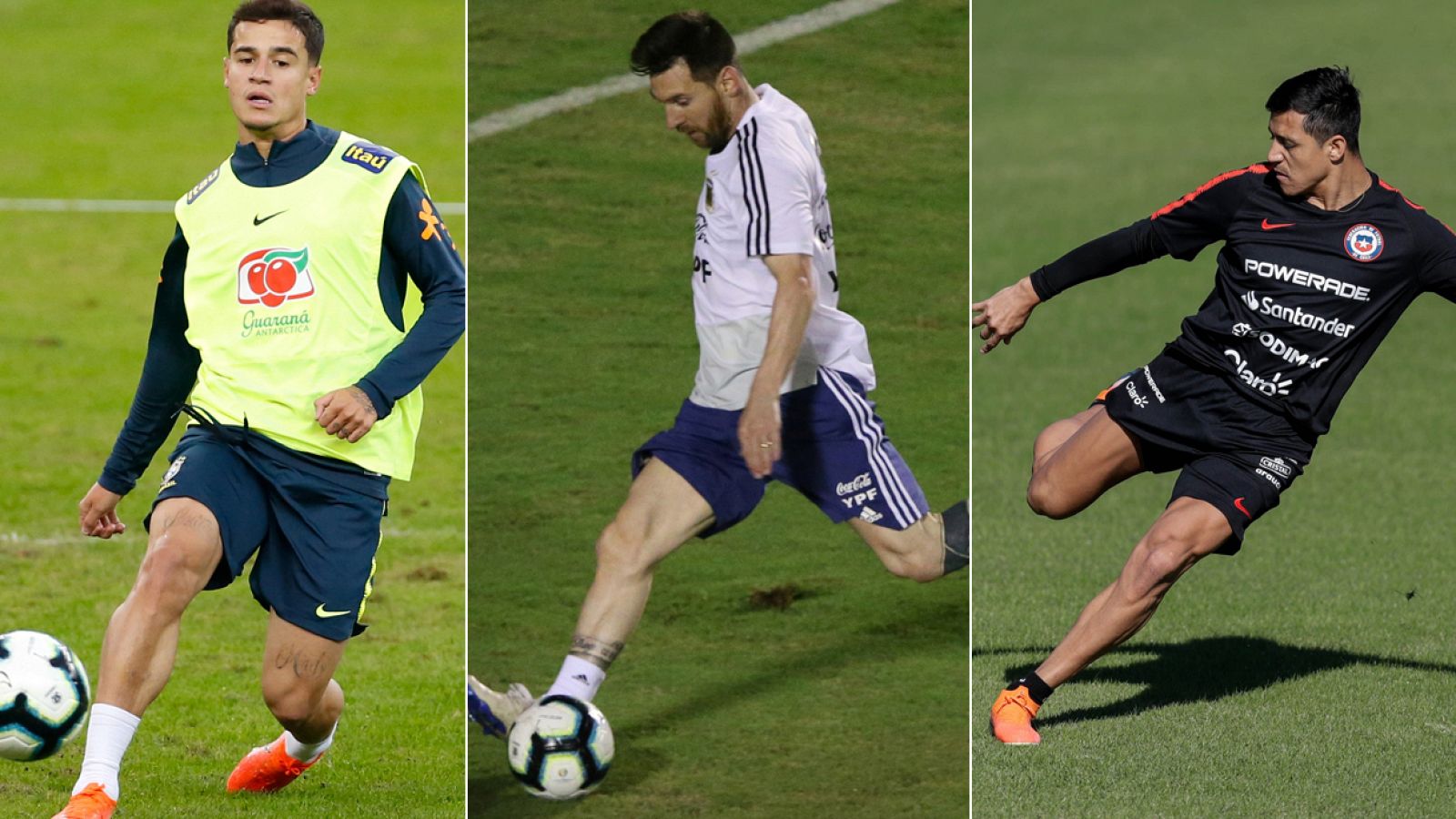 Brasil, Argentina y Chile