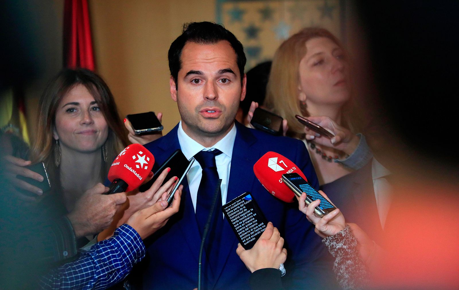 El líder de Cs en Madrid y vicepresidente de la Comunidad, Ignacio Aguado