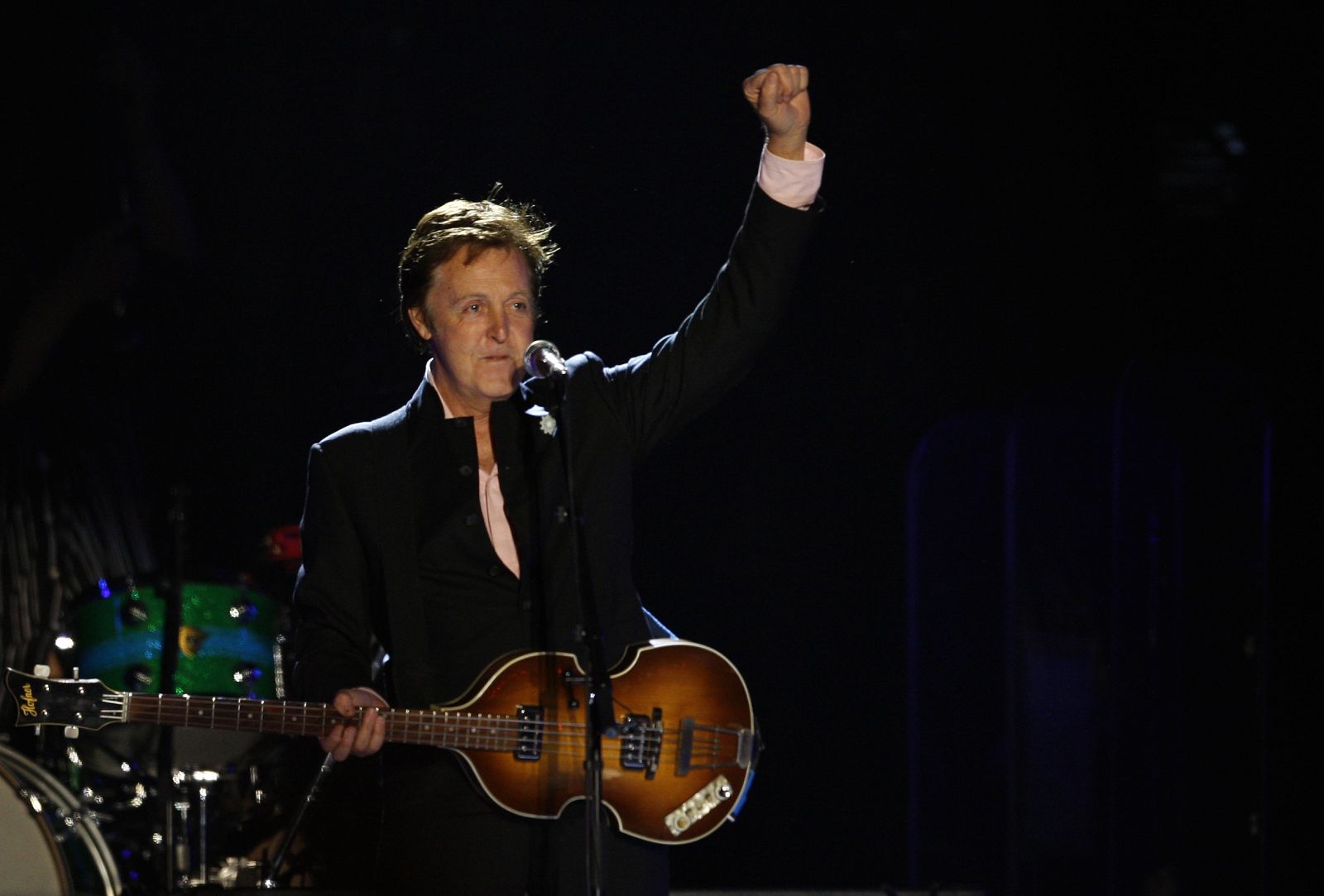 McCartney, durante un concierto en Tel Aviv