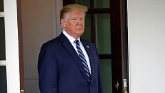 Trump desliza una amenaza contra Irán aunque cree que el ataque al dron en Ormuz no fue intencionado