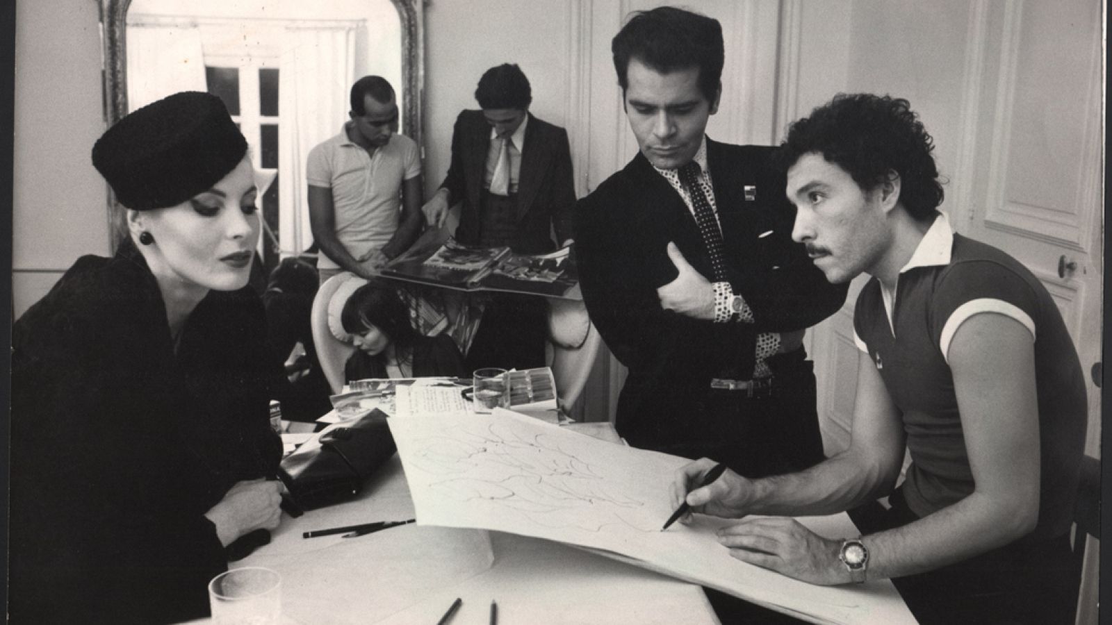 Antonio López dibujando