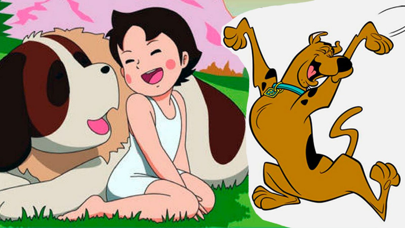 Dos entrañables perros de la television, Nieblo y Scooby-Doo