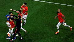 Chile pasa a 'semis' al apear a Colombia en los penaltis