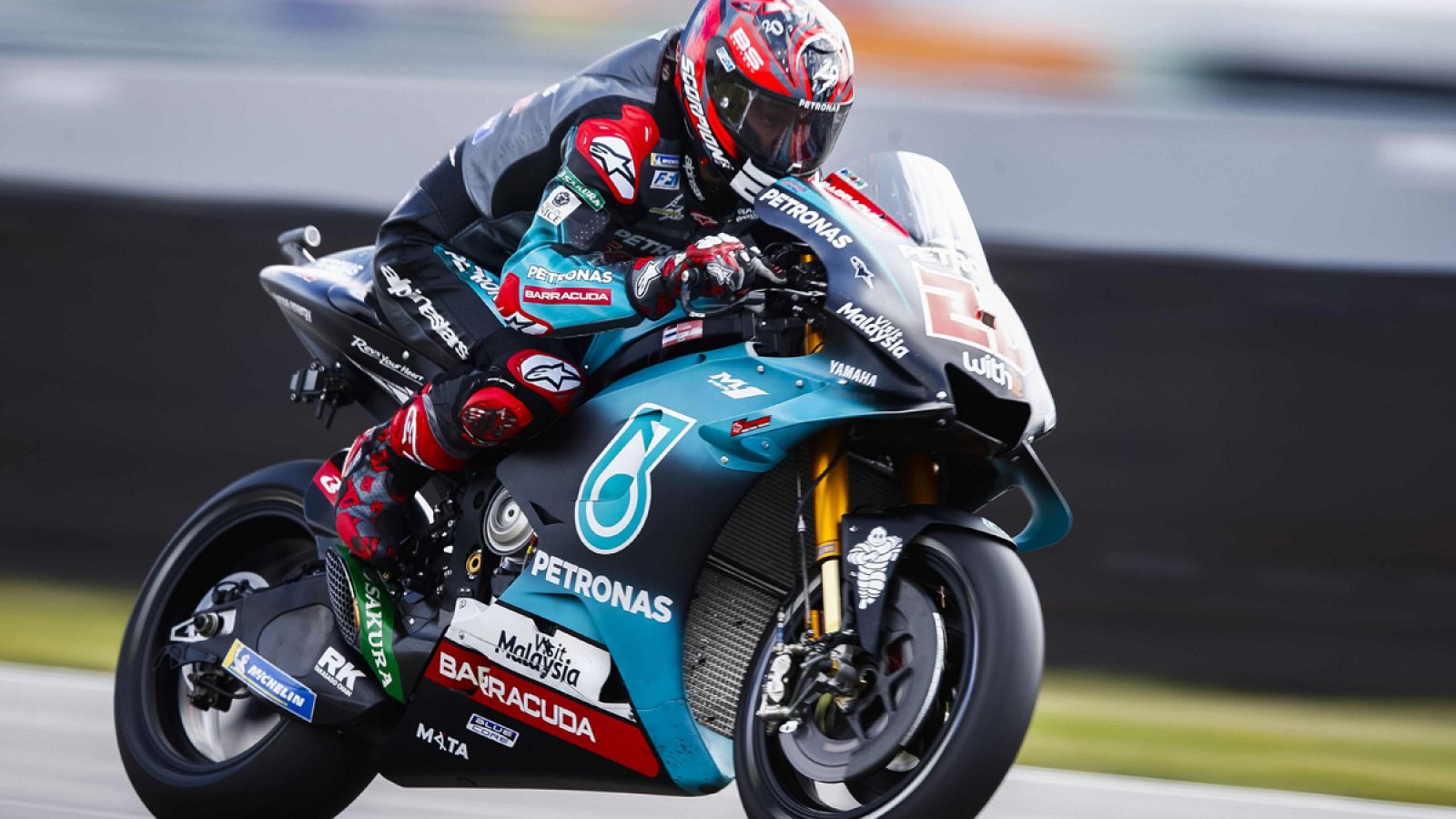 El francés Quartararo rueda en el circuito de Assen