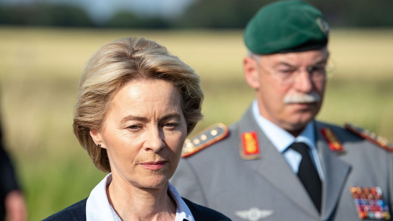 La ministra de Defensa alemana, Ursula von der Leyen