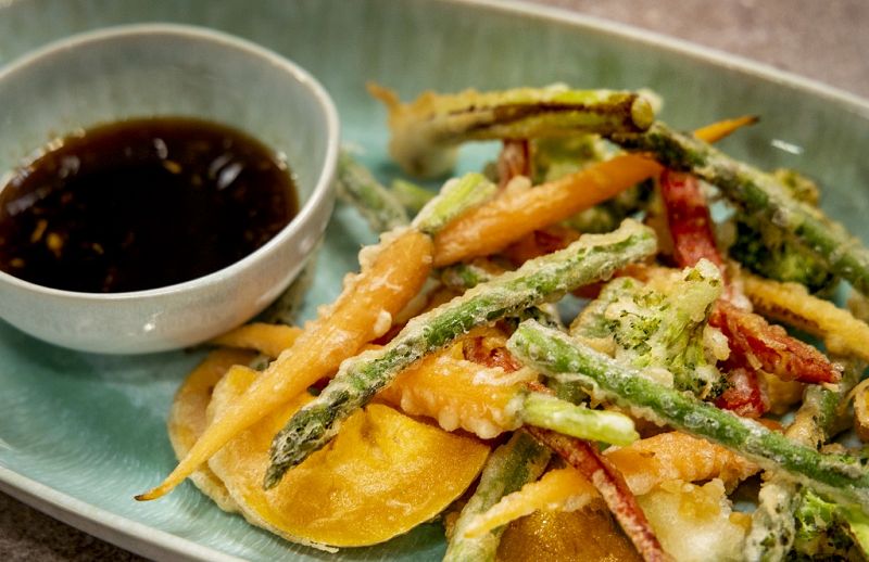 Receta de "verduras en tempura" de Dani Garc�a