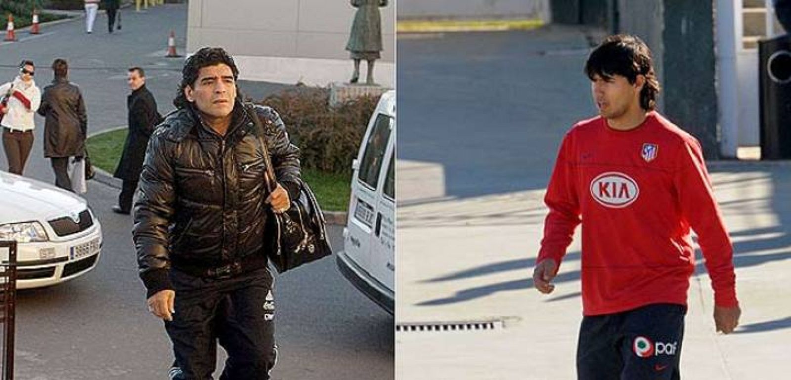 La hija de Maradona ya está en casa