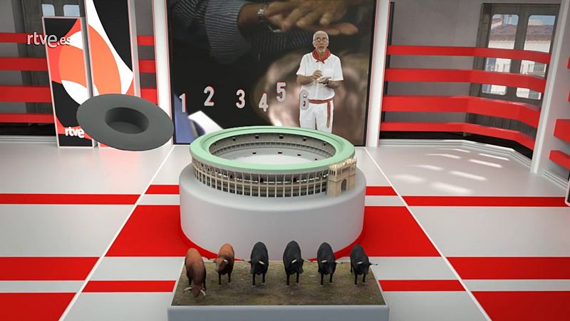 Los toros de los Sanfermines