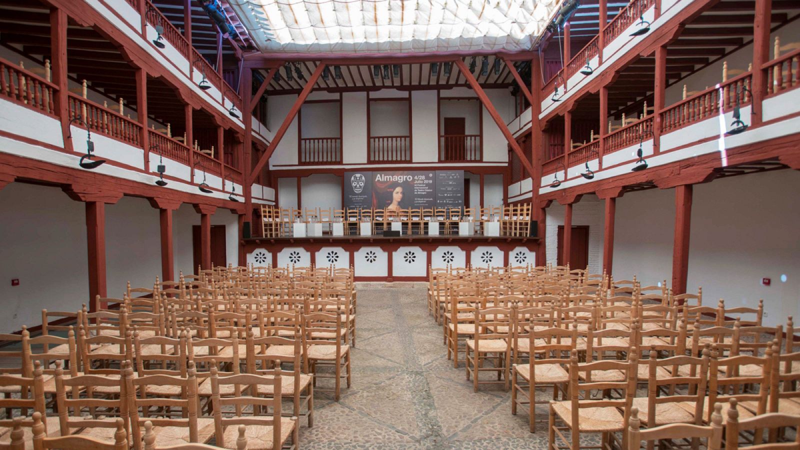 Corral del Festival Internacional de Teatro Clásico de Almagro.