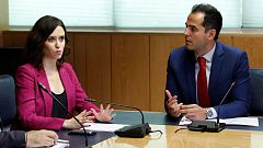 PP y Cs firman un acuerdo de gobierno en la Comunidad de Madrid sin Vox