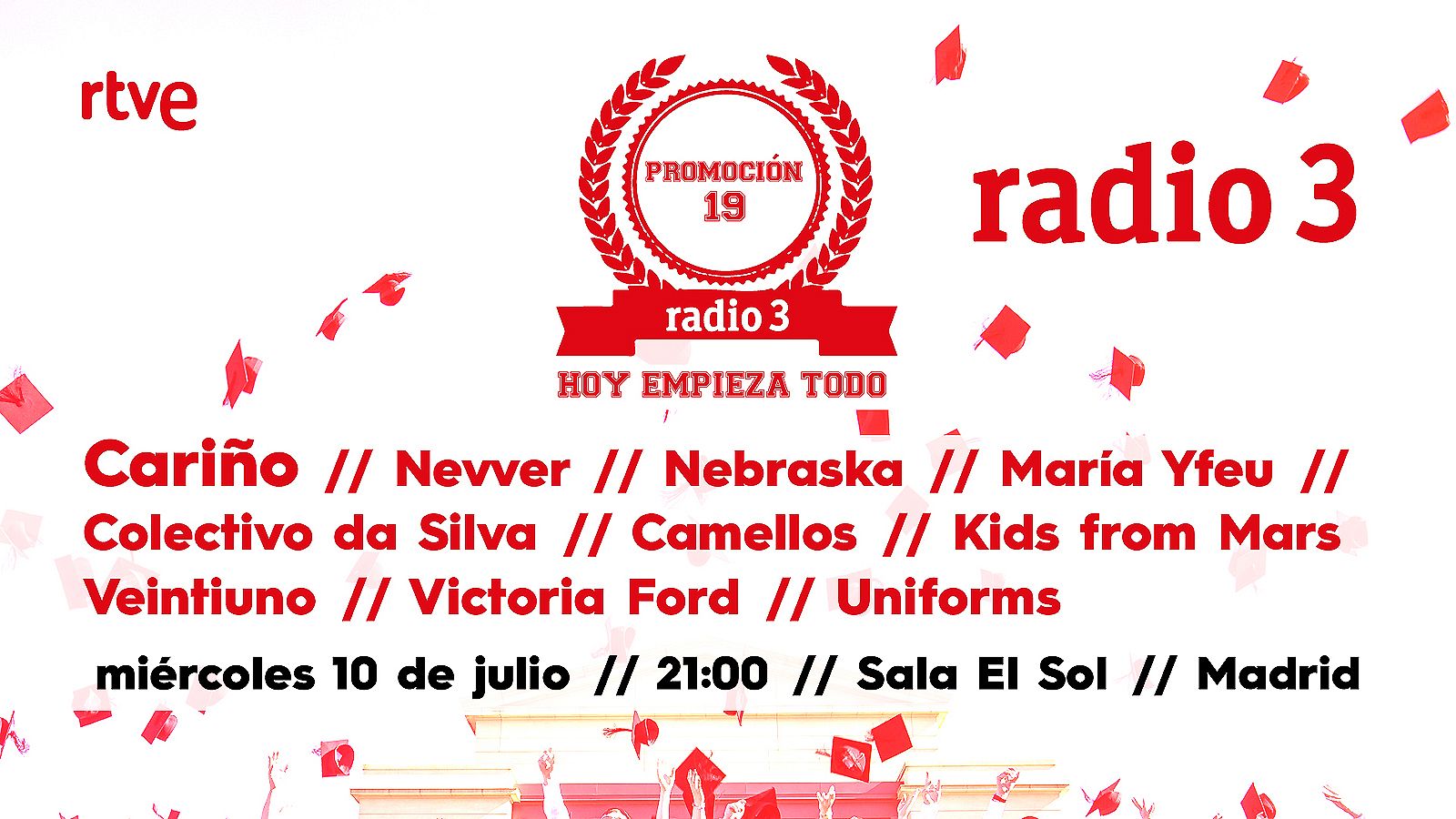 Fiesta de la Promoción 19 de 'Hoy Empieza Todo'