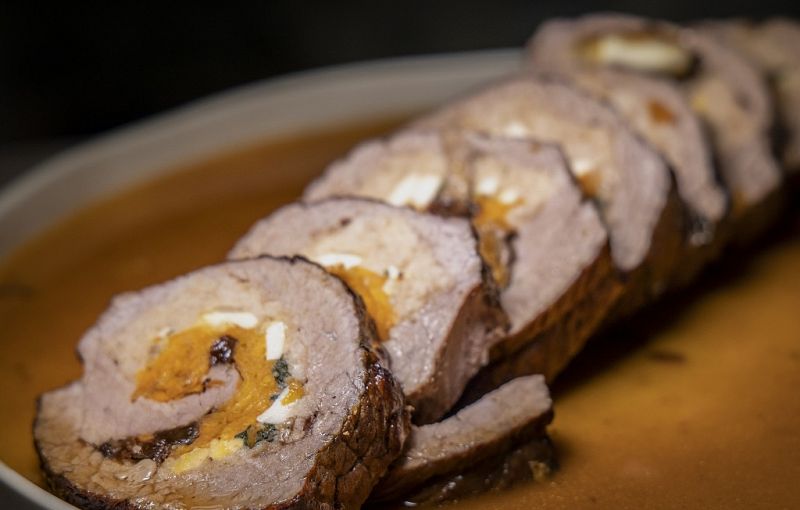 Receta de "rollo de carne con verduras" de Dani Garca