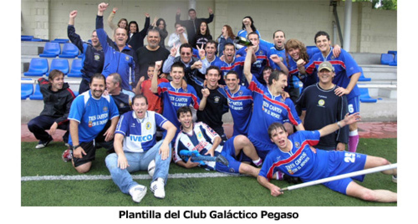 Plantilla del Galáctico Pegaso