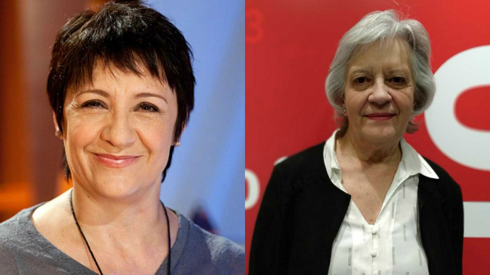 Blanca Portillo y Victoria Camps