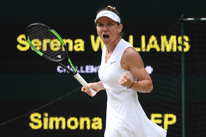 Simona Halep se impone a Serena Williams y gana Wimbledon por primera vez