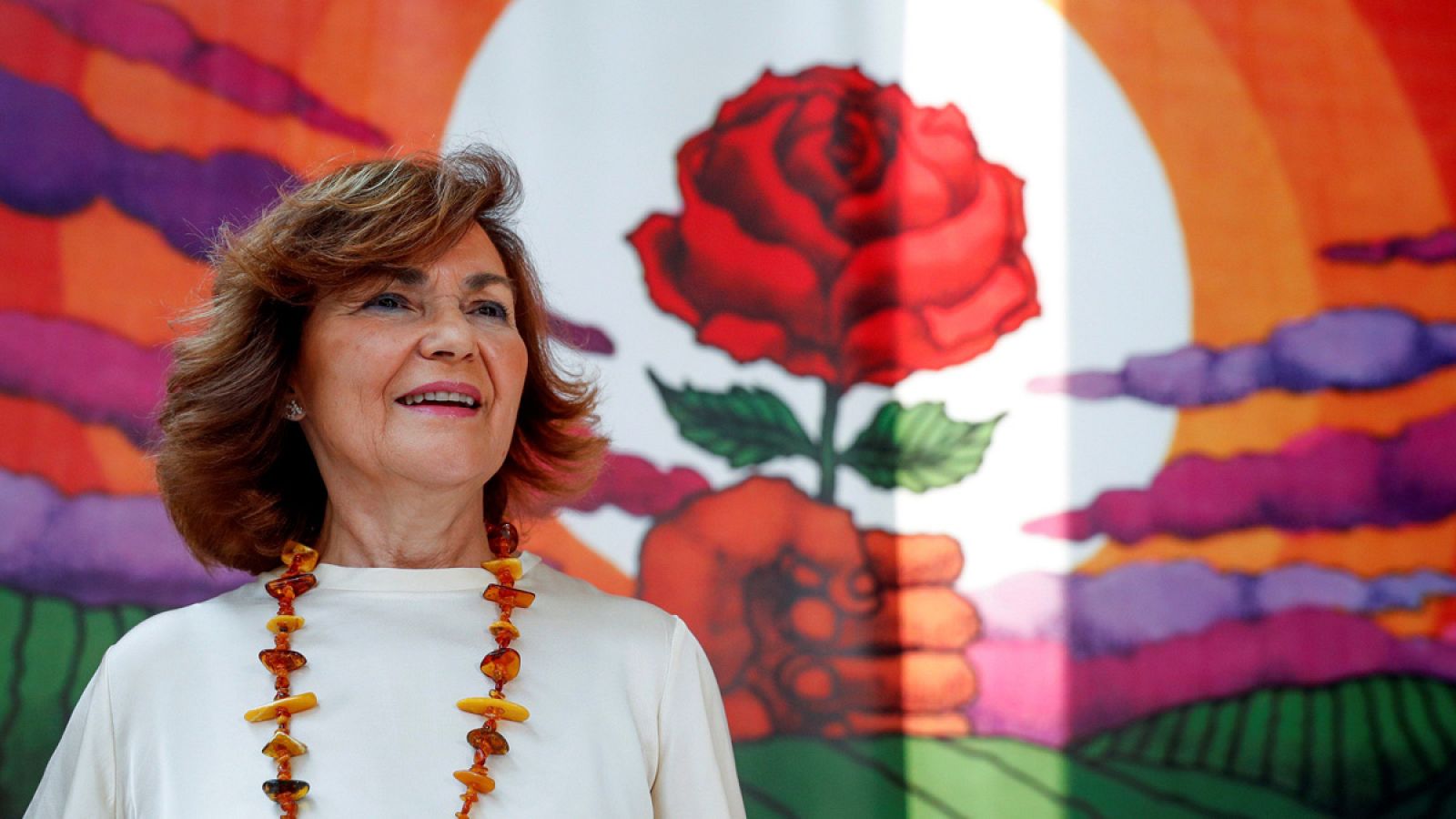 La vicepresidenta del Gobierno en funciones, Carmen Calvo