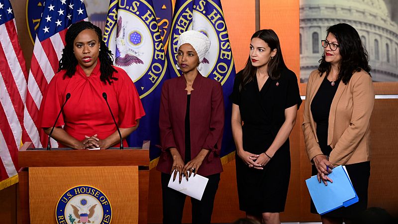 Las congresistas atacadas por Trump califican de "distracción" sus comentarios: "No nos callarán"