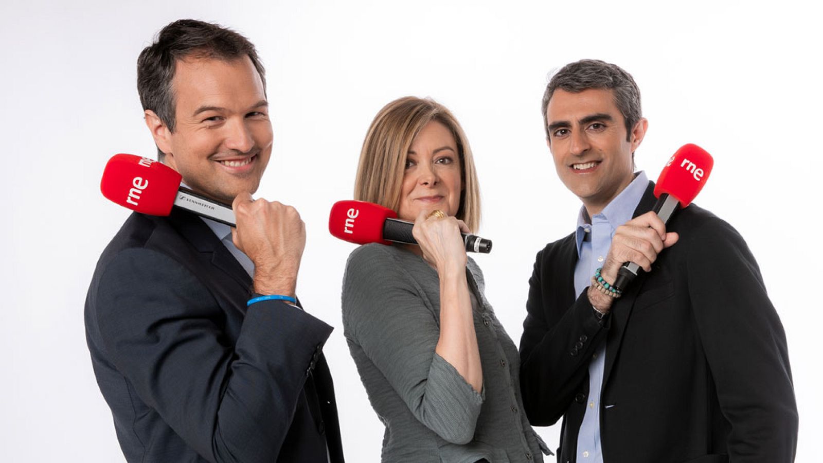 Íñigo Alfonso, Pepa Fernández y Carles Mesa.