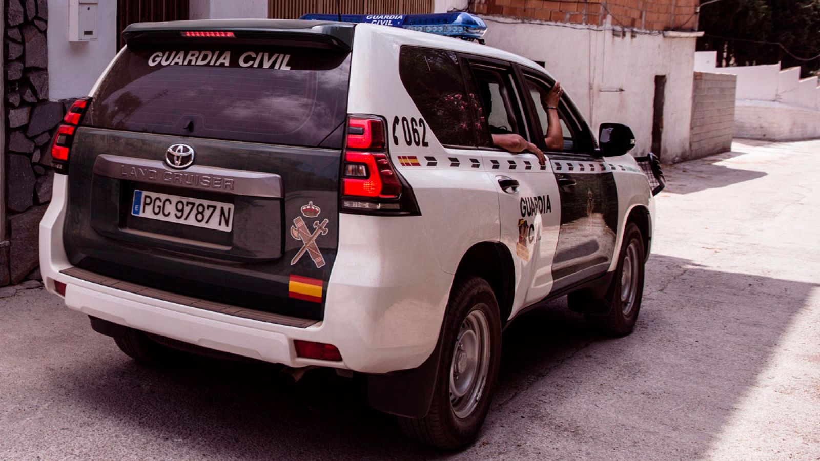 Coche de la Guardia Civil