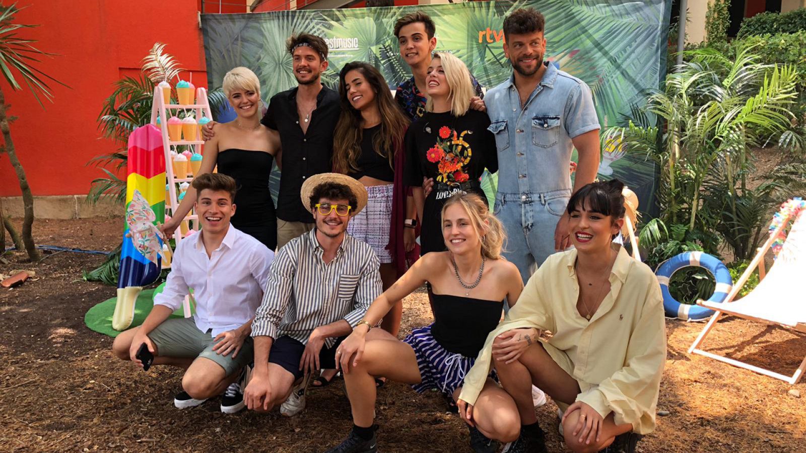 Los concursantes de OT 2017 y OT 2018 en el OT Fest