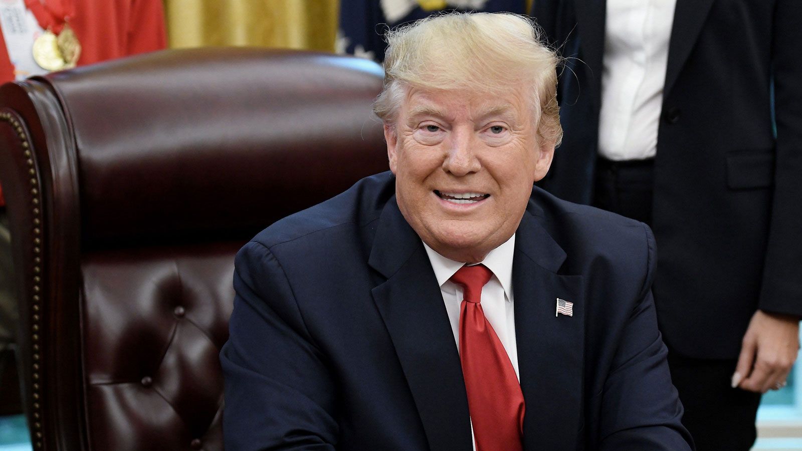 El presidente de Estados Unidos, Donald Trump