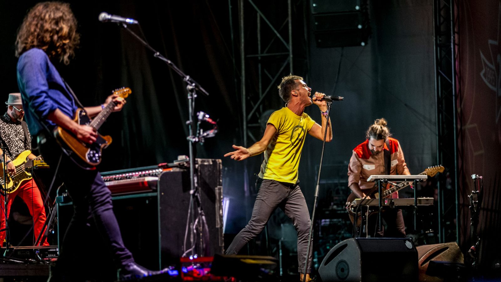 Vetusta Morla en un momento de su actuación en el FIB 2019