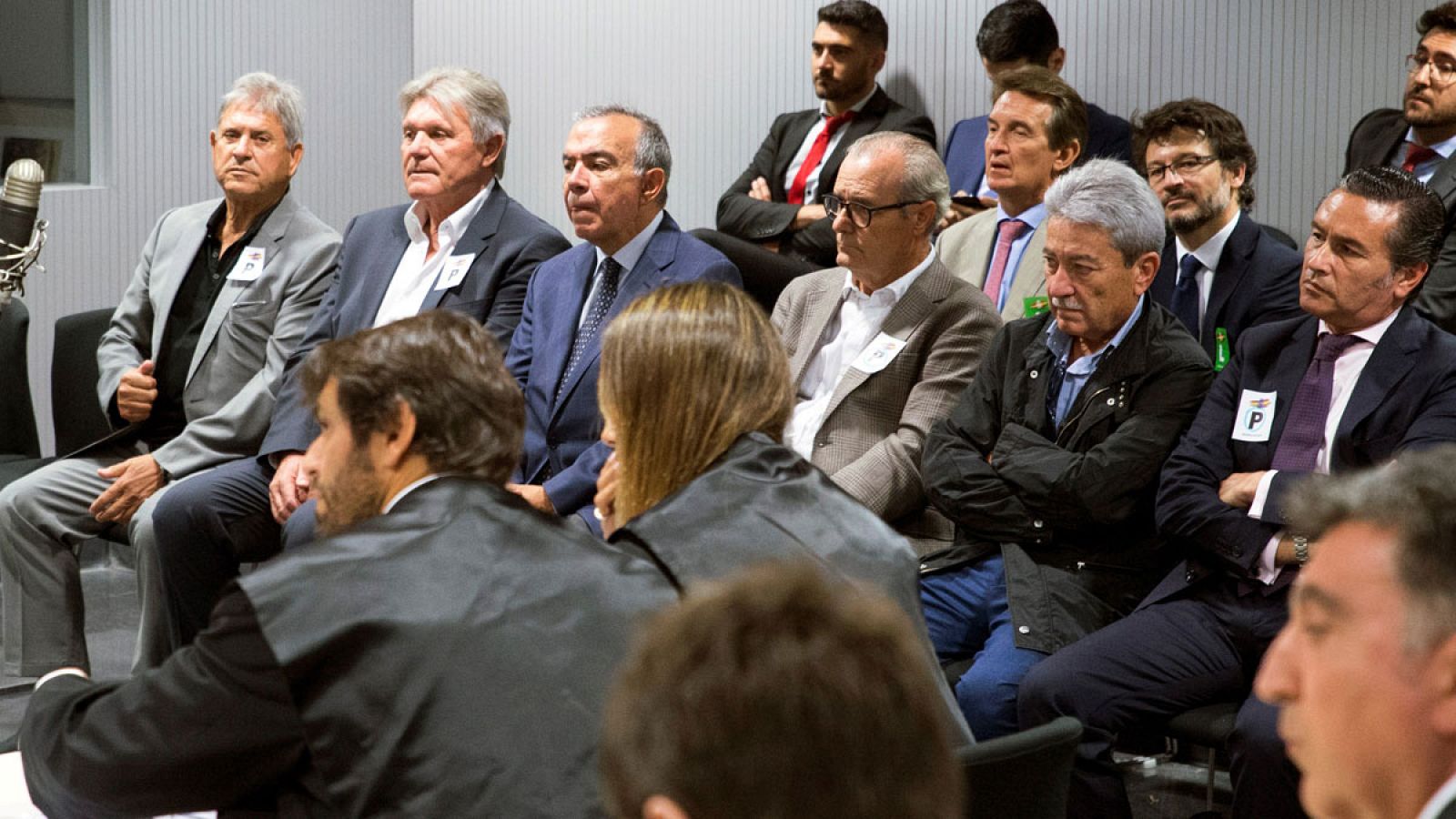 La cúpula de la CAM en el banquillo de la Audiencia Nacional