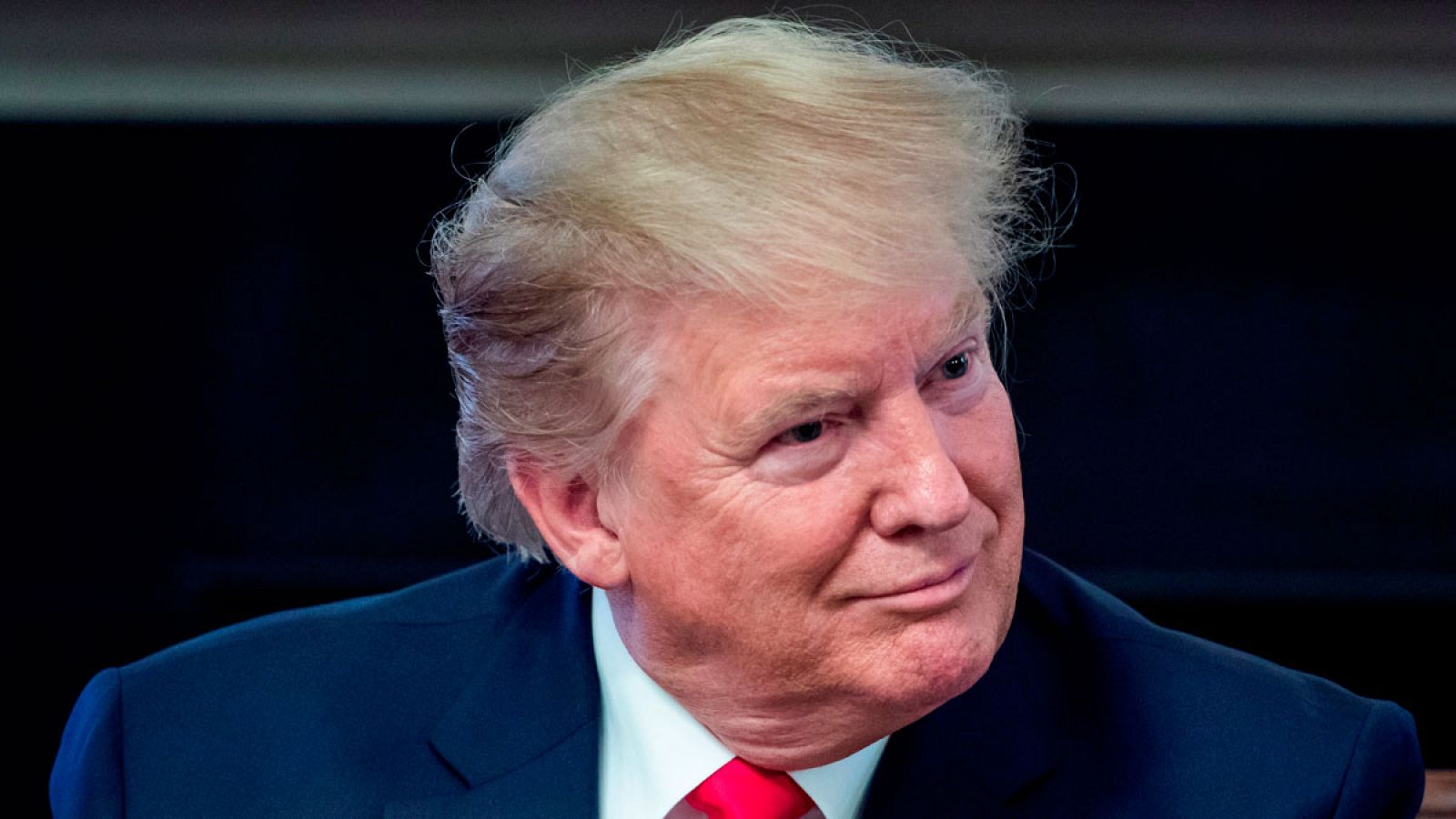 Imagen de archivo del presidente estadounidense Donald Trump durante un evento en la Casa Blanca