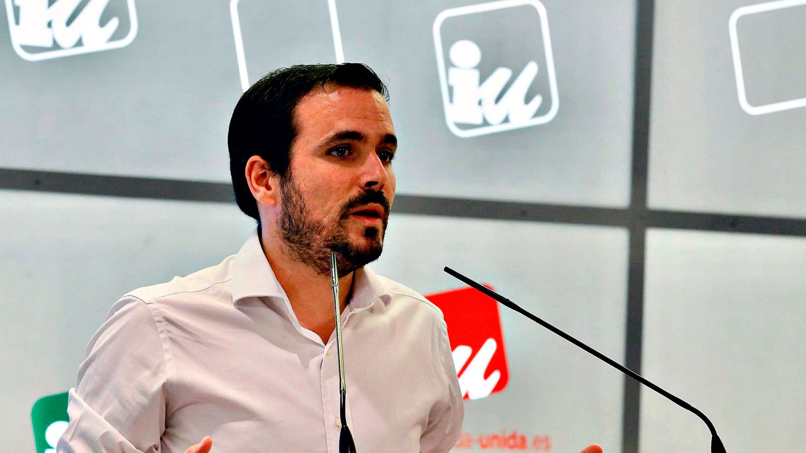 El coordinador federal de Izquierda Unida, Alberto Garzón