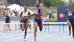 Dalilah Muhammad rompe el récord mundial de los 400 metros vallas femeninos