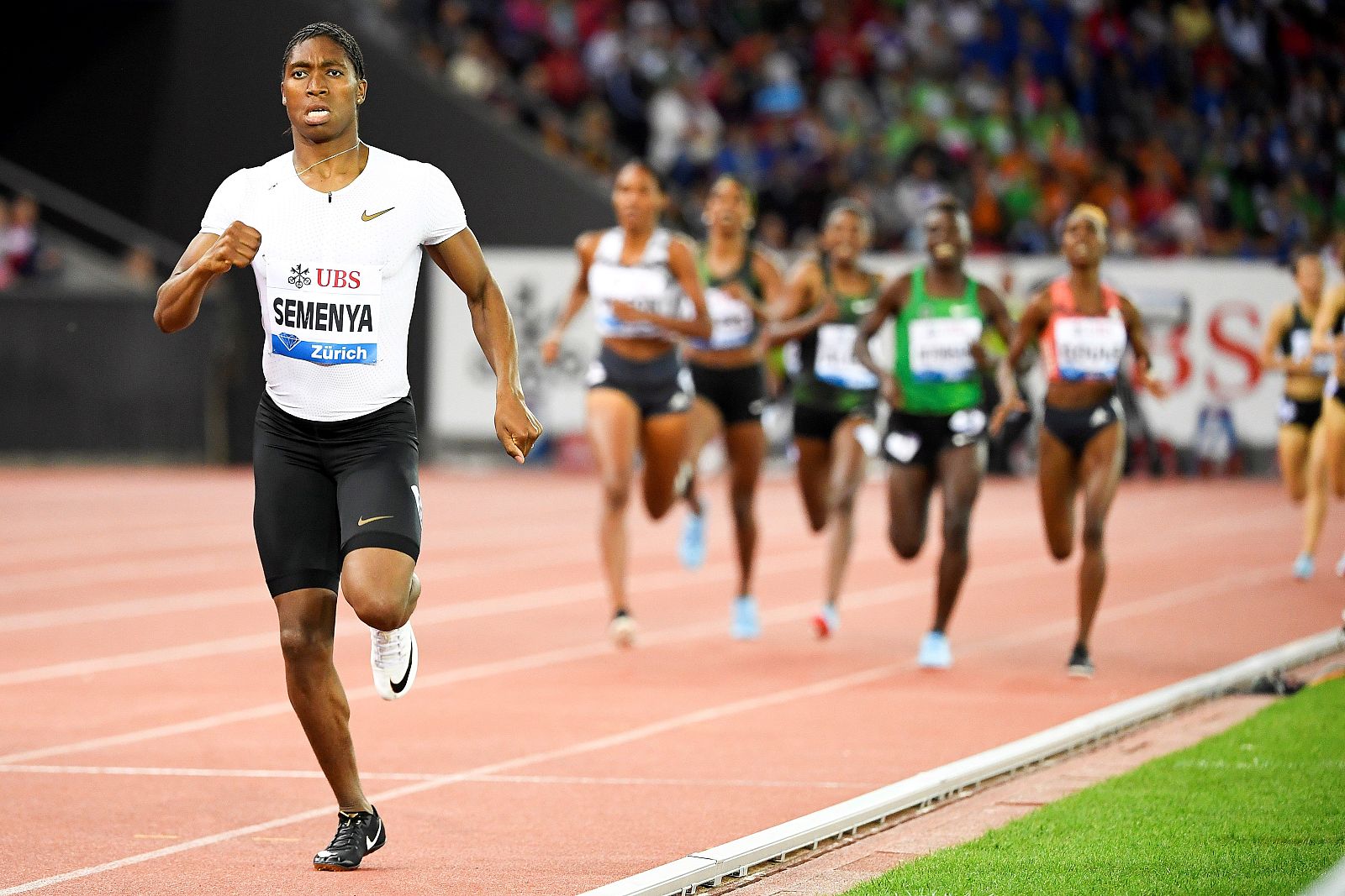 Semenya, en una carrera del año pasado