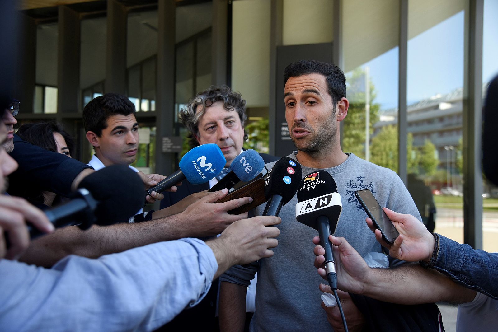 Íñigo López, a la salida del juzgado el pasado 30 de mayo