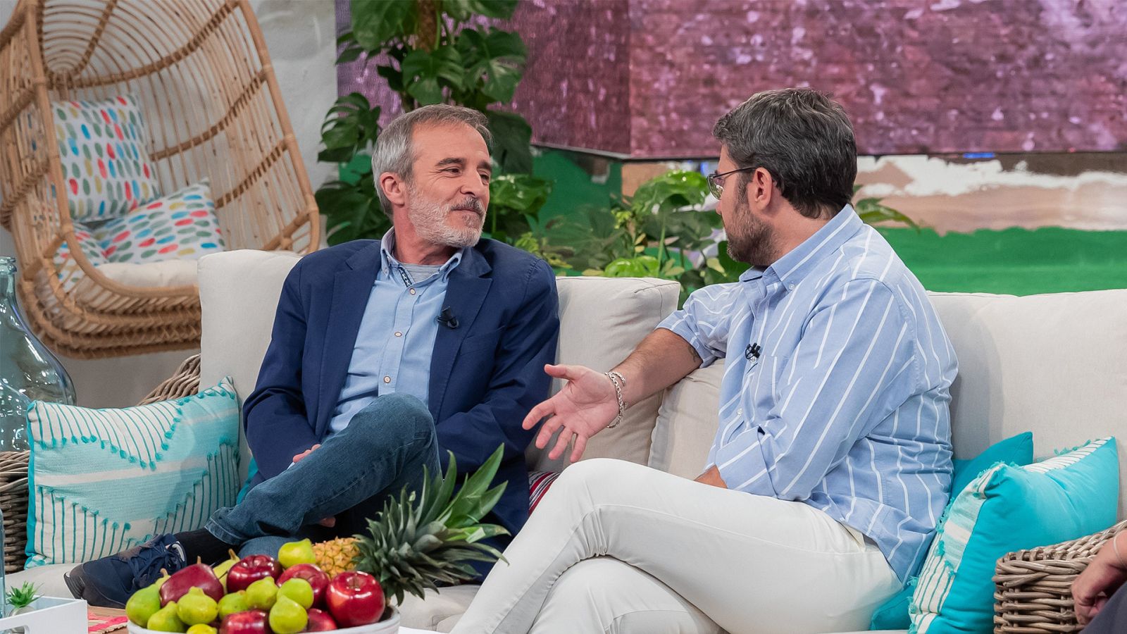 Fernando Guillen Cuervo y Máximo Huerta en A Partir de Hoy