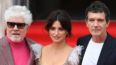 Penélope Cruz, Antonio Banderas y Pedro Almodovar estrenan "Dolor y Gloria" en Londres
