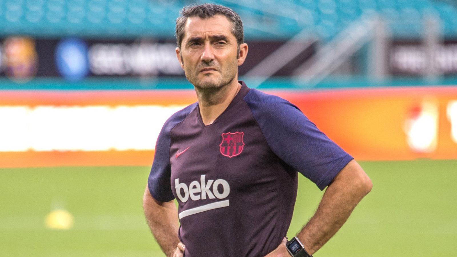 Entrenamiento del Barcelona