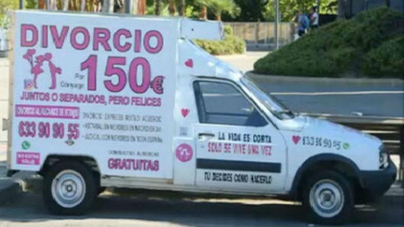 El número de divorcios se ha multiplicado por cinco desde 1982