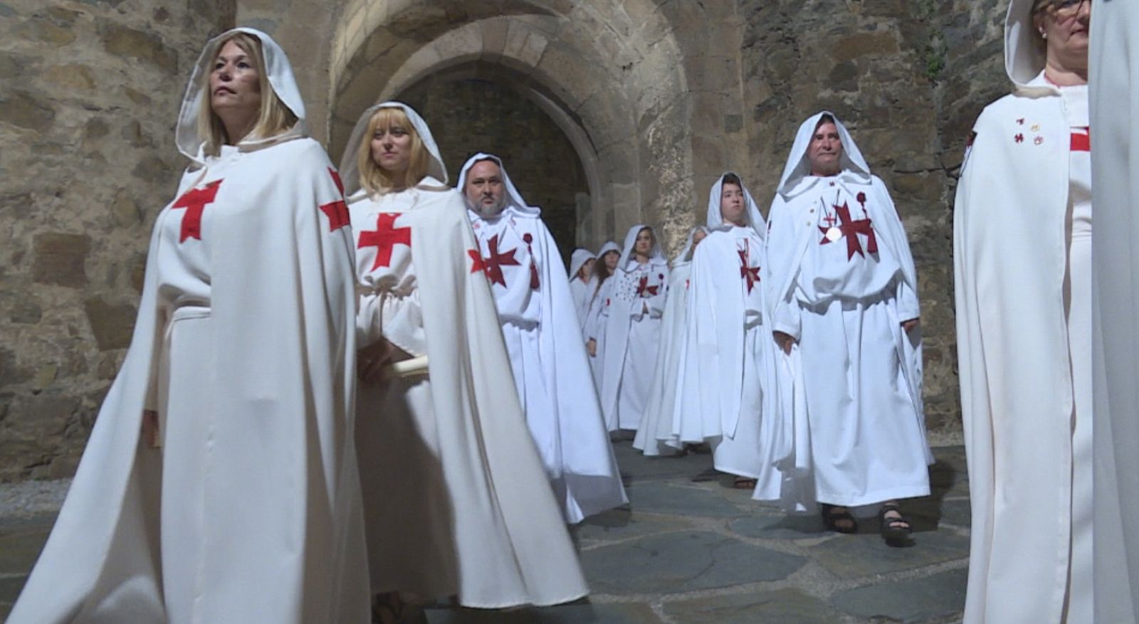 Ordenación de una veintena de caballeros templarios, un acontecimiento en Ponferrada
