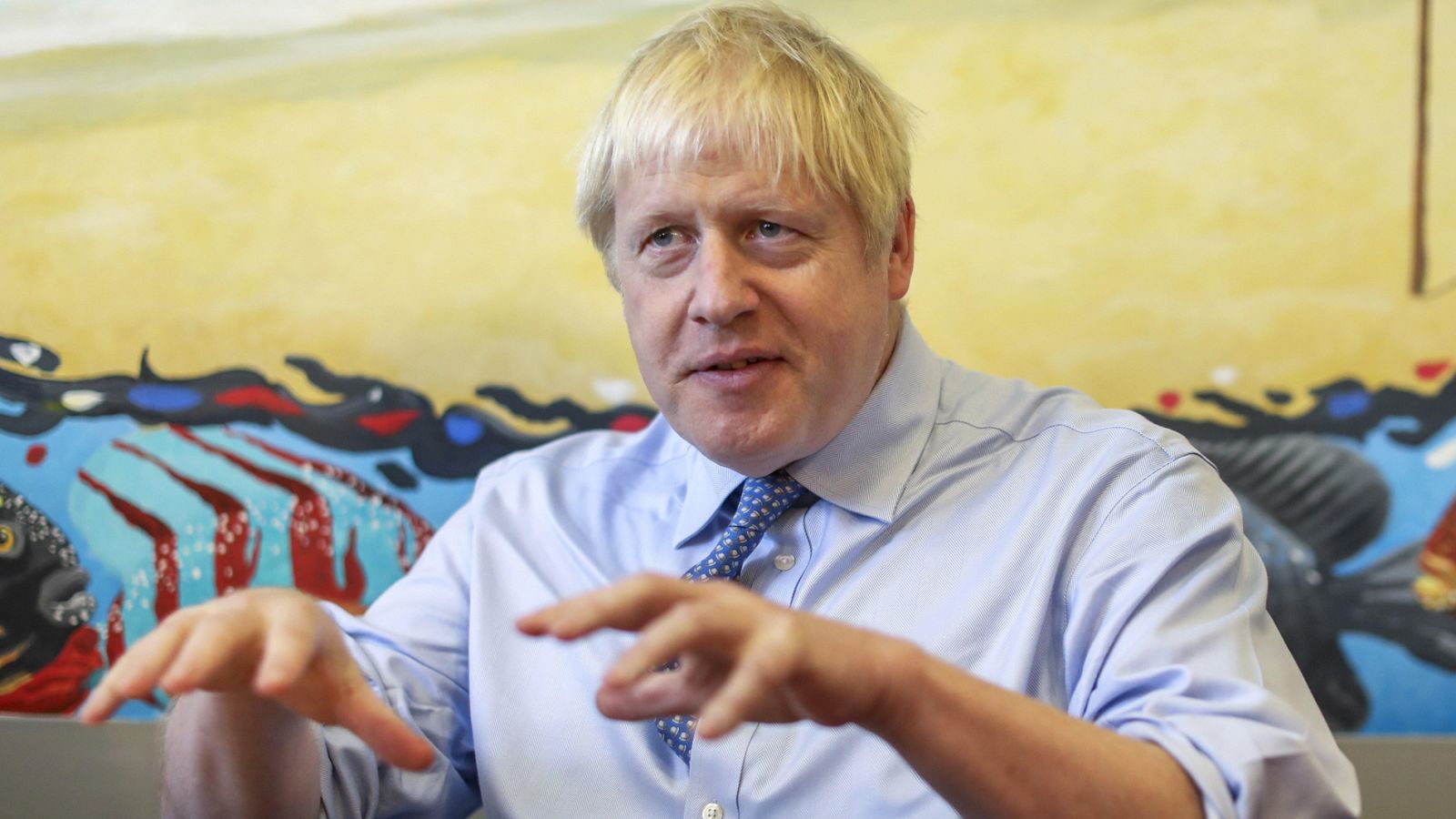 El primer ministro británico, Boris Johnson