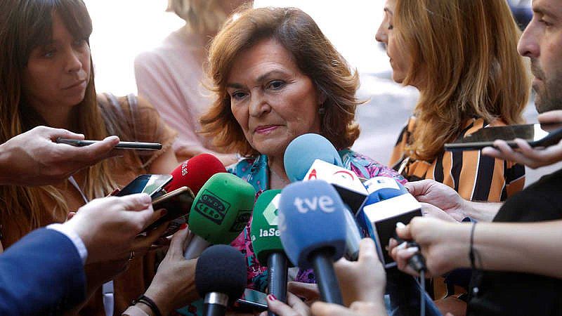 Calvo rechaza la "imposición" de Unidas Podemos: "Si esa es la propuesta, esto es un órdago suyo, no nuestro"